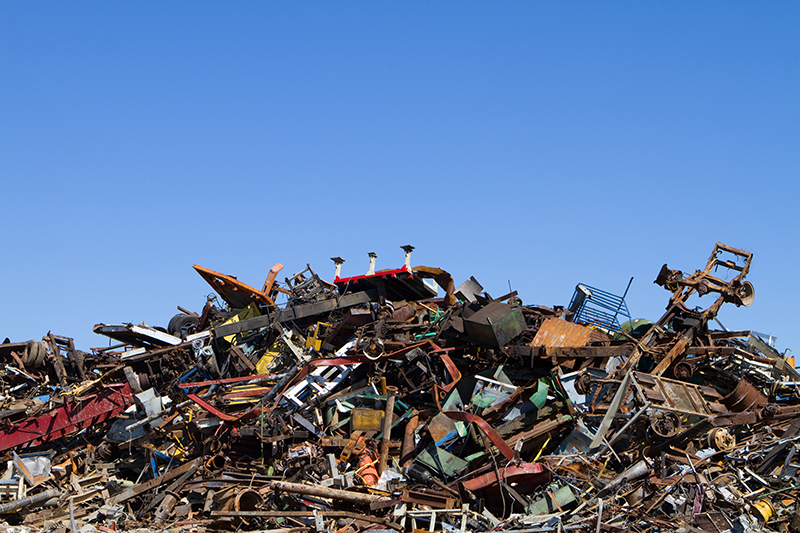 Scrap Metal Recycling Yard